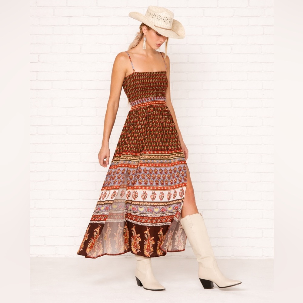 Shyanne Brown Maxi Dress